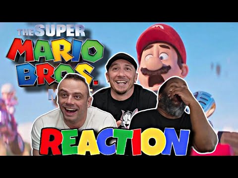 A JOURNEY THRU THE MARIOVERSE!!!! The Super Mario Bros. Movie Official Trailer REACTION!!!