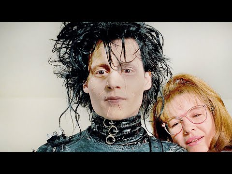 Edward's New Home Scene | EDWARD SCISSORHANDS (1990) Movie CLIP HD