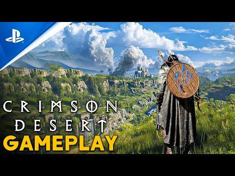 CRIMSON DESERT Gameplay Demo 2 HOURS 4K