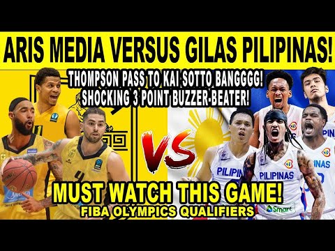 GILAS PILIPINAS vs ARIS - Shocking Set Play ng Pinas! Kai Sotto Unbelievable Buzzer-Beater! FIBA 2K