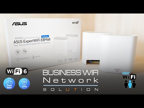 Next-Level Affordable Business Connectivity Solution - Asus ExpertWifi EBM68