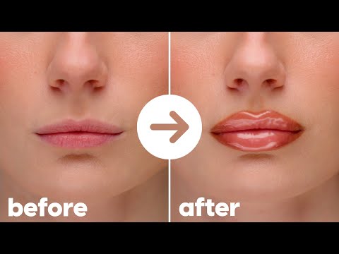 HOW TO MAKE YOUR LIPS LOOK BIGGER (no fillers, only makeup ✨)