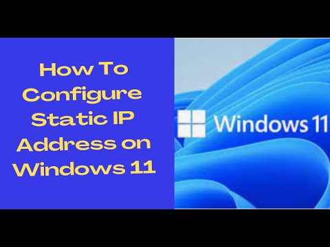 How to Configure a Static IP Address on Windows 11