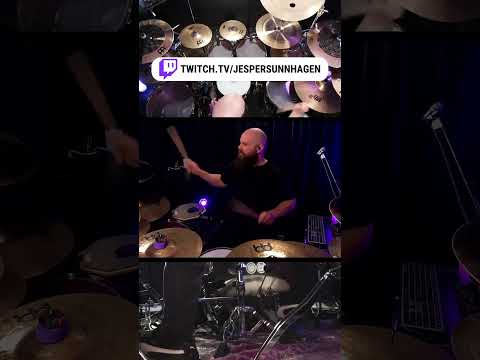 All My Life - Falling In Reverse feat Jelly Roll. Live drum performance on Twitch.