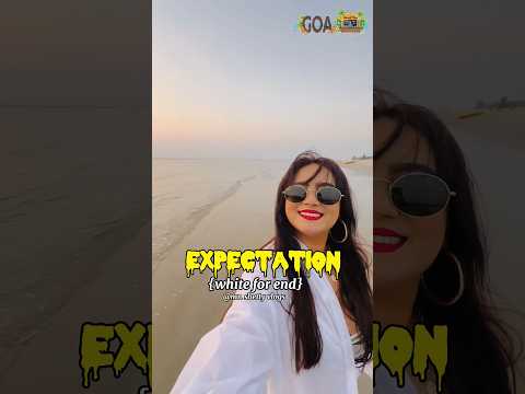 goa expctation❌ vs reality ✅ #goa #goatrip #kannada #shortvideo #shorts #viralshorts