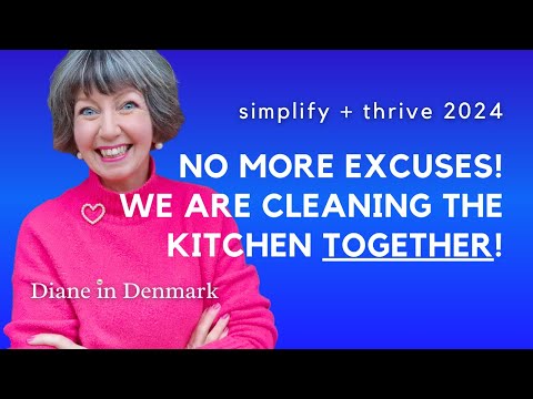 10-minute cleaning motivation! Minimalist Kitchen, Flylady Habits for a Hygge Home