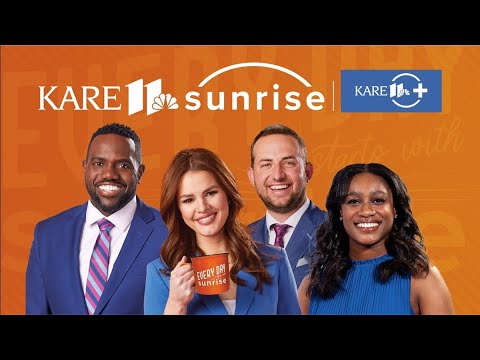 WATCH LIVE: KARE 11 Sunrise streaming on KARE 11+