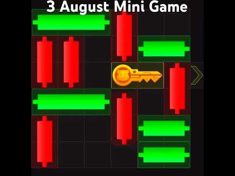 Hamster Kombat 3 August Mini Game | Hamster Kombat Mini game today | Hamster key today |