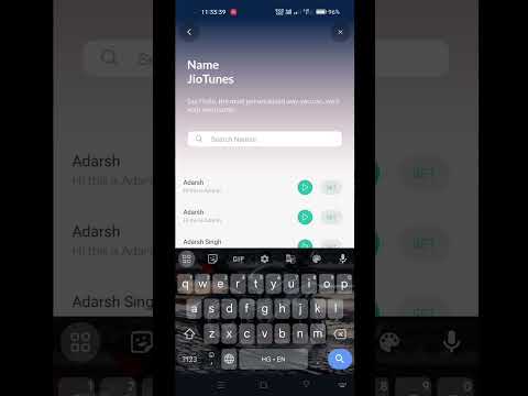 Apne naam ka jio tunes kaise lagaye // name jio tunes