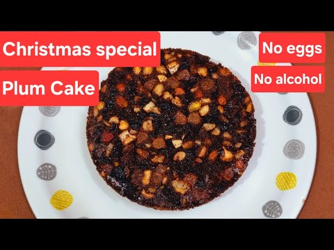 Christmas special plumcake/New year special Egg less plumCake/Dry fruits cake/No Alcohol plumcake