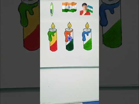 Indian Flag 🇮🇳 Drawing With Uzbekistan 🇺🇿 And Mali 🇲🇱 Flag | #shorts #drawing