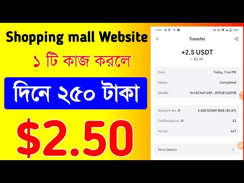 Best New Income Project in 2024 | USDT Mall Website | Best Way to Make Money | Fast Withdrawal