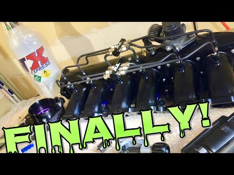 1000hp Supra Build | Part 8 | Nitrous Express Direct Port Nitrous installation!  NX