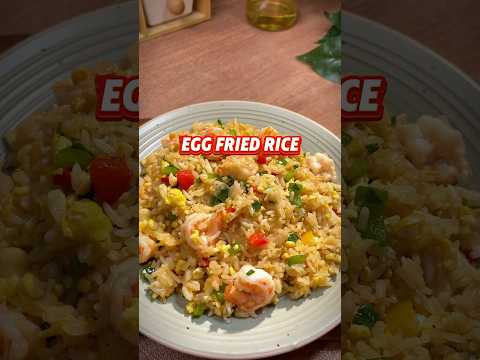 Egg Fried Rice #easyrecipe #eggfriedrice #shrimpfriedrice #friedrice #chineserecipie #simplerecipe