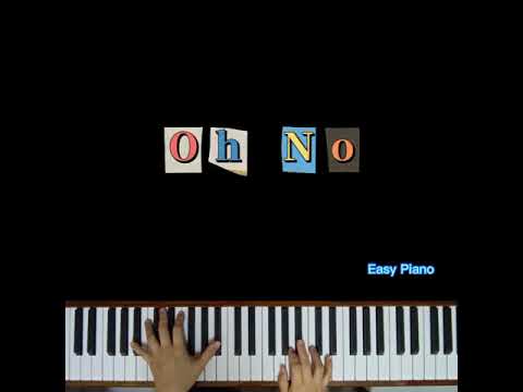 Oh No 😱 ~Capone~Easy Piano 🎹 简易钢琴