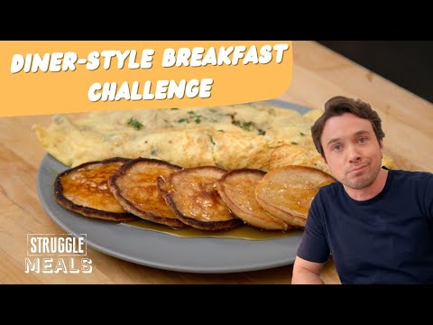 Diner-Style Breakfast Challenge: Hearty Homestyle Feast | Struggle Meals