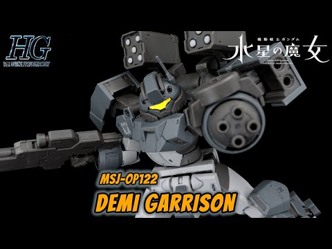 P-Bandai HG Demi Garrison Review | Gundam: The Witch from Mercury