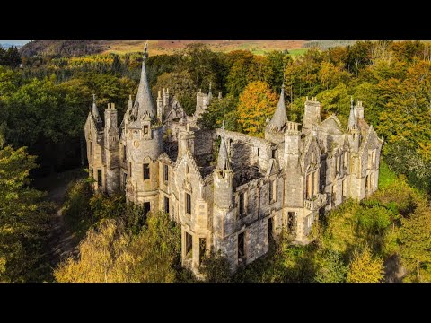 Exploring the Abandoned Dunalastair Castle in Scotland!