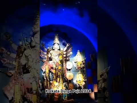 Story of Mahabharat in Pandal 😍 Kolkata Durga Puja 2024 #durgapuja #viralvideo #viralshorts #shorts