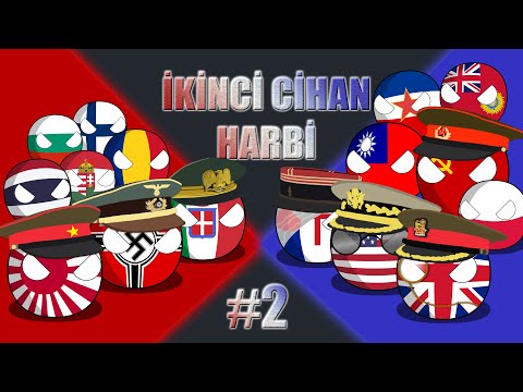 İkinci Dünya Savaşı Ülke Topları BÖLÜM 2 - Second World War Countryballs PART 2