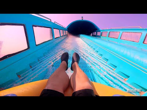 World's Longest Family Rafting Water Coaster & More Thrilling Water Slides | Atlantis Aquaventure