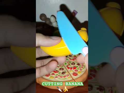 🔪🎯Asmr cutting BANANA 🍌Satisfying #trending #shorts #shortsfeed #Asmr#viralvideo #satisfying