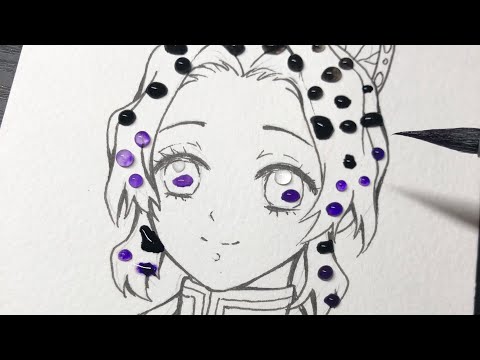 Watercolor Shinobu - Kimetsuki no Yaiba