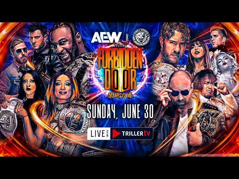 AEW Forbidden Door 2024 - Official Match Card | AEW x NJPW Forbidden Door 2024 Predictions HD