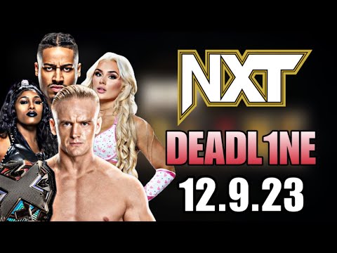 NXT DEADLINE 2023 LIVE STREAM