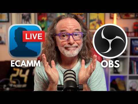 Ecamm Live vs OBS Side-by-Side Video Test