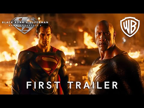 Black Adam V Superman: Dawn of Justice 2 - First Trailer | Henry Cavill & Dwayne Johnson