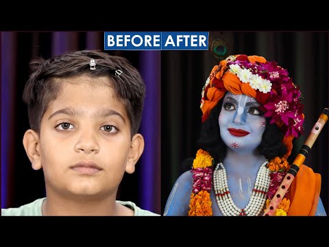 Krishna Janmashtami Special Krishna Makeup Look | Krishna Makeup Tutorial | SUMANSI SAHGAL