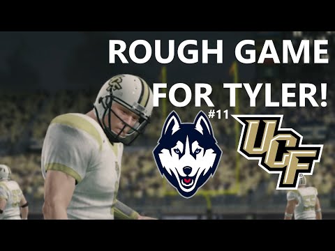 ROUGH GAME FOR TYLER! WILL UCF WIN? NCAA 14 Road To Glory S3E5