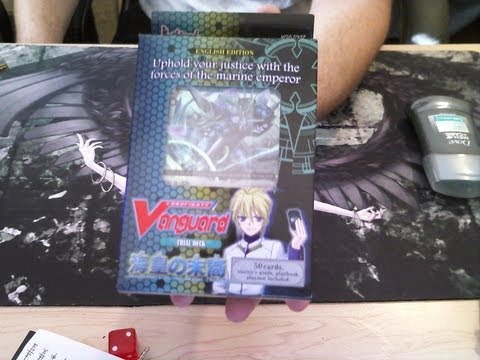 Trial Deck 7 Opening and Review Cardfight! Vanguard Descendants of the Marine Emperor