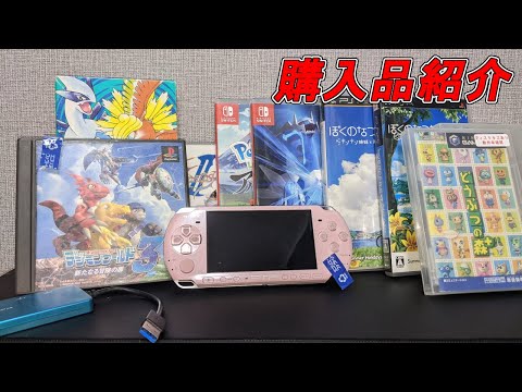 【購入品紹介】珍PSP-3000発見！