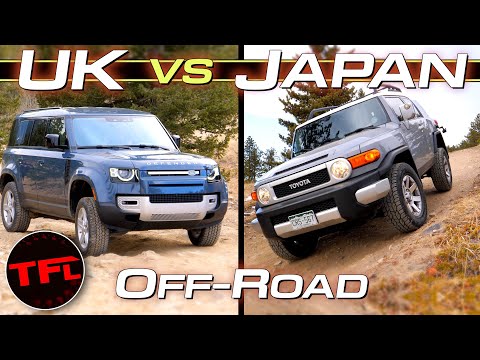 New Defender vs. FJ Cruiser vs. Tombstone Hill: Does Japanese Reliability Trump British Tech?