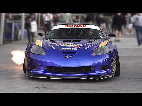 The 1000HP Mazda Rotary-powered 'Rotavette' engine Sounds | Corvette C6 feat. 3-Rotor engine Swap!