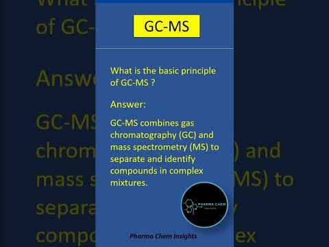 Interview question and answer on GCMS  #analytical chemistry