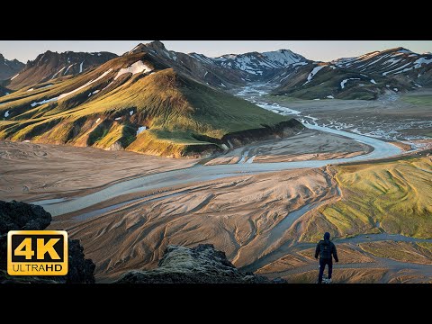 6 hours 4K Magnificent Views of World with Relaxation Music