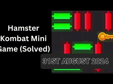 31ST AUGUST 2024|| HAMSTER DAILY KOMBAT|| DAILY CIPHER|| HAMSTER MINI KEY GAME