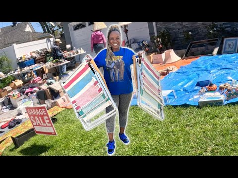 This EPIC Garage Sale Saved The Day!!