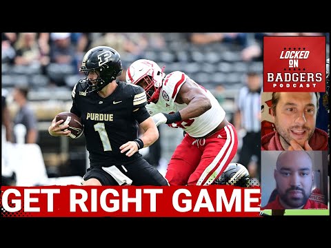 Wisconsin Badgers' Purdue Game: A Must-Win for Confidence