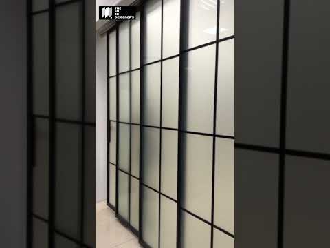 Premium glass door design | premium loft door model | interior designs | glass door #thesndesigners