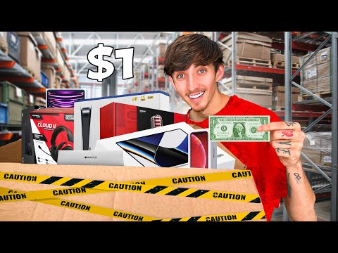 I Went To A $1 Amazon Return Store! (CRAZY STEALS)