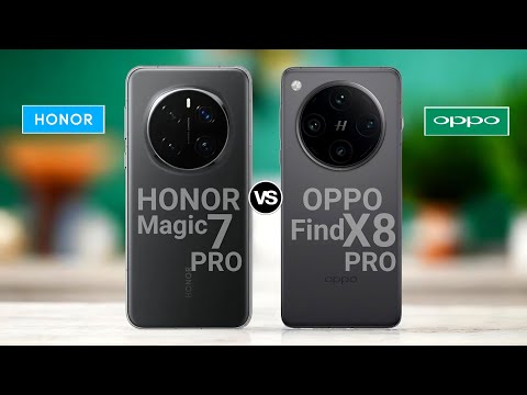 Honor magic 7 Pro 5G VS Oppo Find X8 Pro 5G