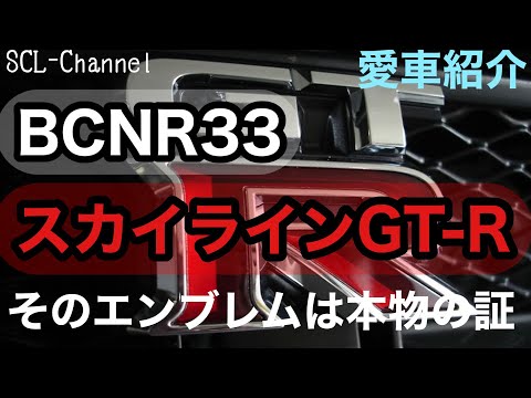 【愛車紹介】日本の宝、スカイラインGT-R【BCNR33】