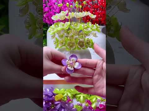 Handmade diy beads flowers home decoration #beads #diybeads #craft #diycrafts #flower #handmade #diy