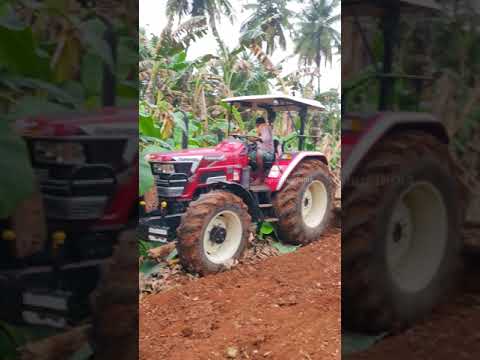 Mahindra Novo 755 Di CRDI | Banana mulching | #tractorvideo