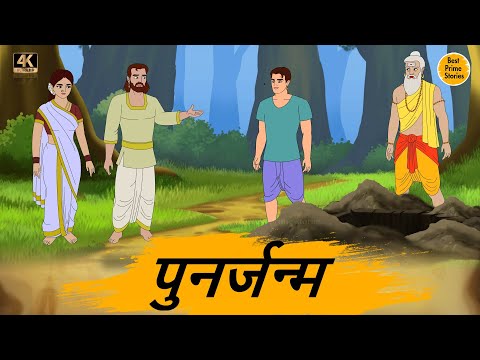 पुनर्जन्म  - Moral Stories In Hindi - BEST PRIME STORIES 4k - हिंदी कहानी - Bedtime Stories