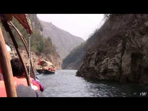 Yangtze River 長江三峽遊 (part 5 of 7) 巫峽,大淩河小三峽,懸棺 HD